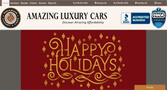 Desktop Screenshot of amazingluxurycars.com